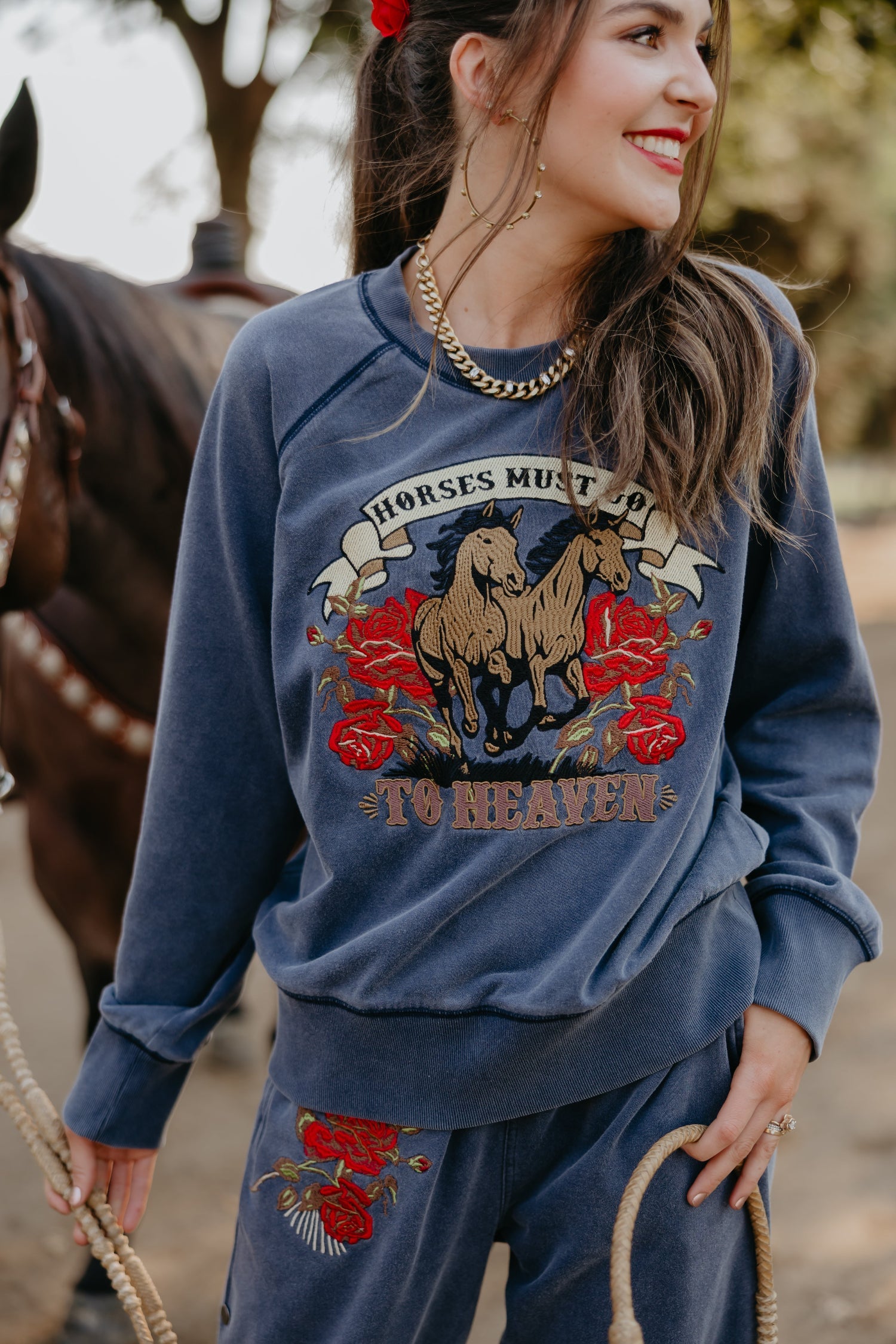 Horses in Heaven Pullover