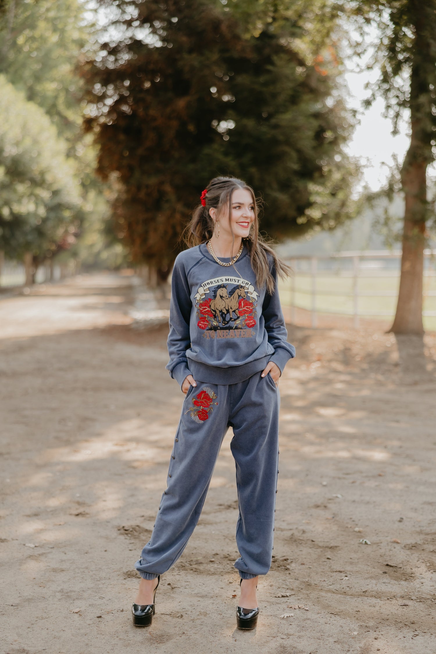 Horses in Heaven Pullover