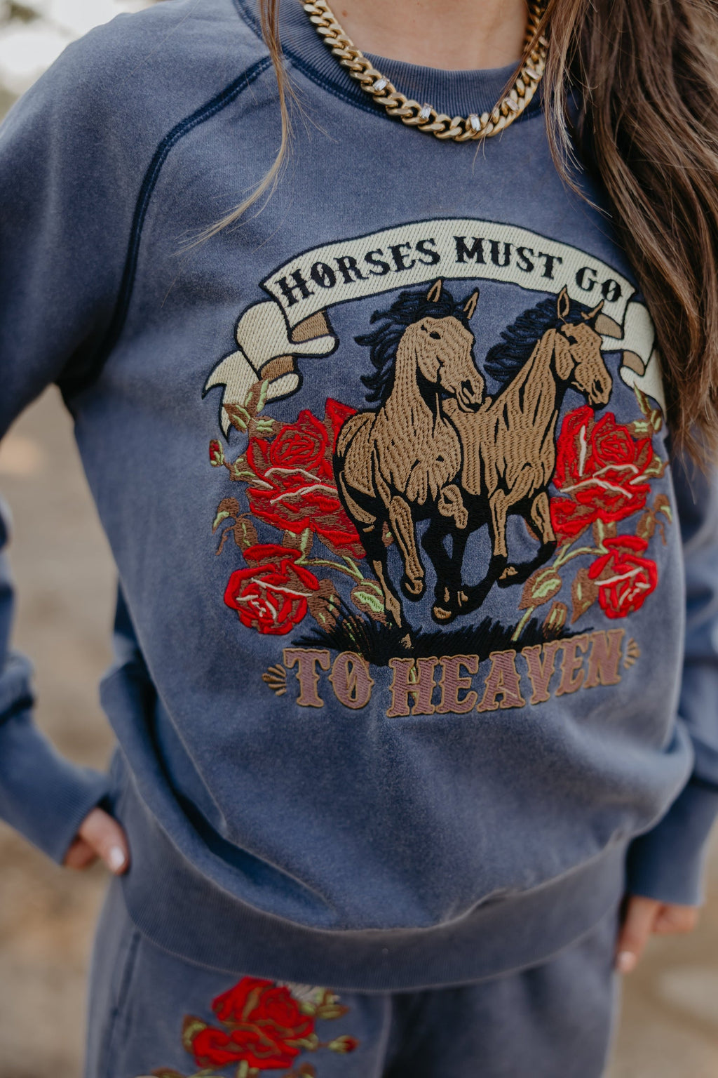 Horses in Heaven Pullover