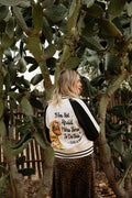 Cream and Black Jacket