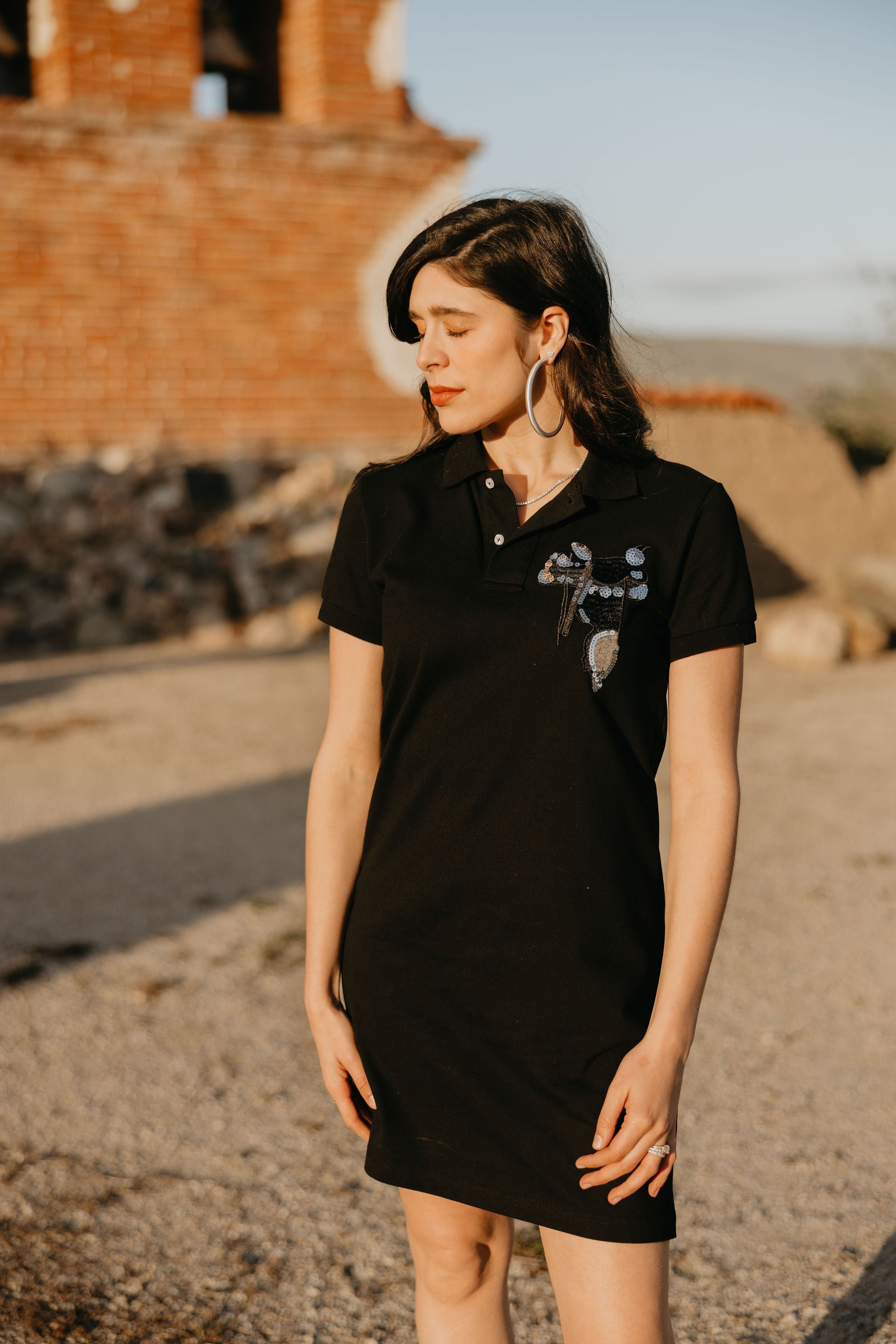 Camarillo Saddle Polo Dress