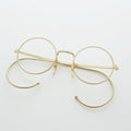 Round Spectacle Eyeglasses with Cable Temples - Rudy