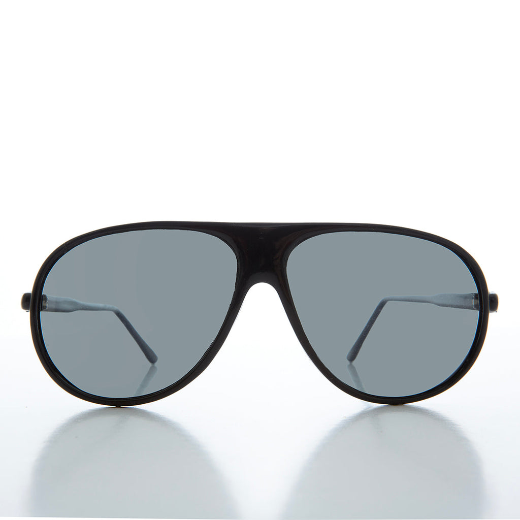 80s Polarized Simple Aviator Sunglasses - Russel