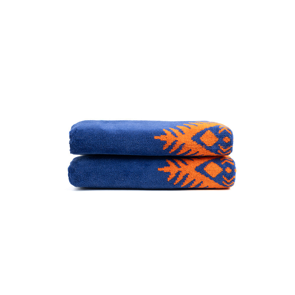 Myra Tribal Rain Towel with tribal print for home use