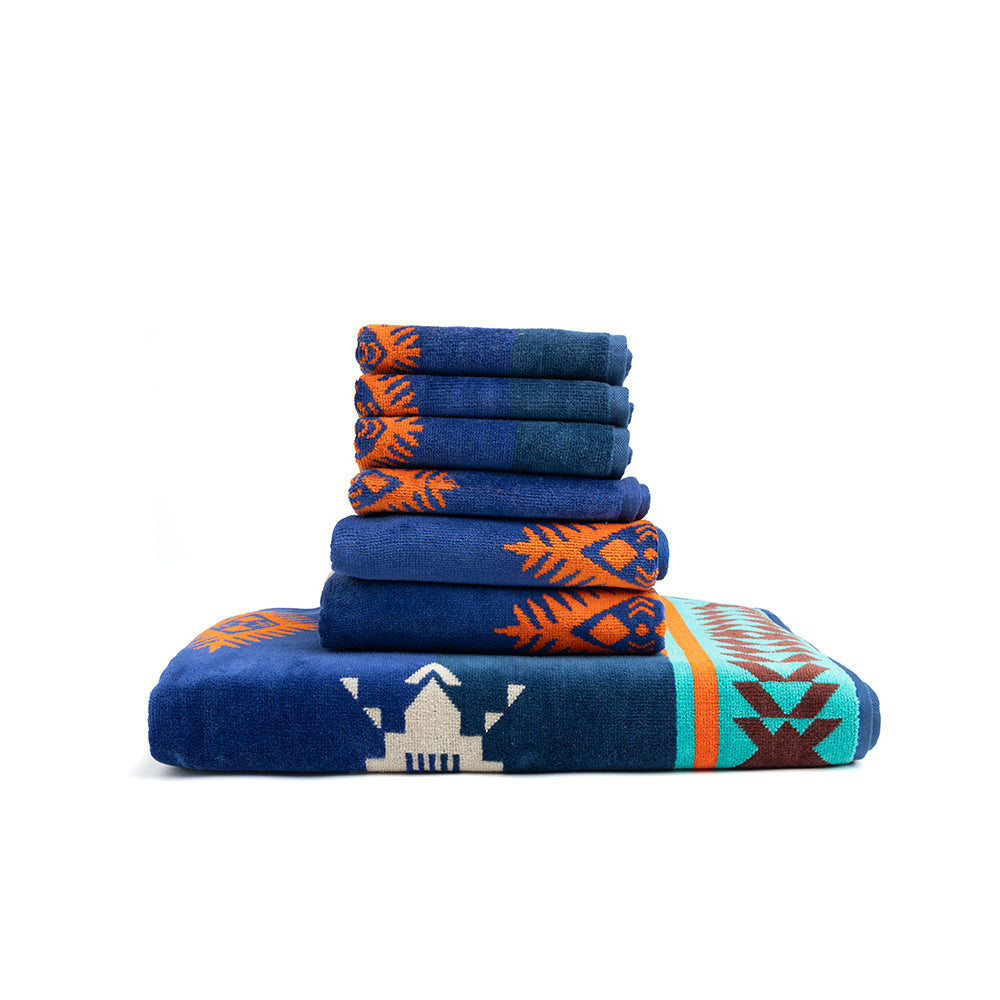 Myra Tribal Rain Towel with tribal print for home use