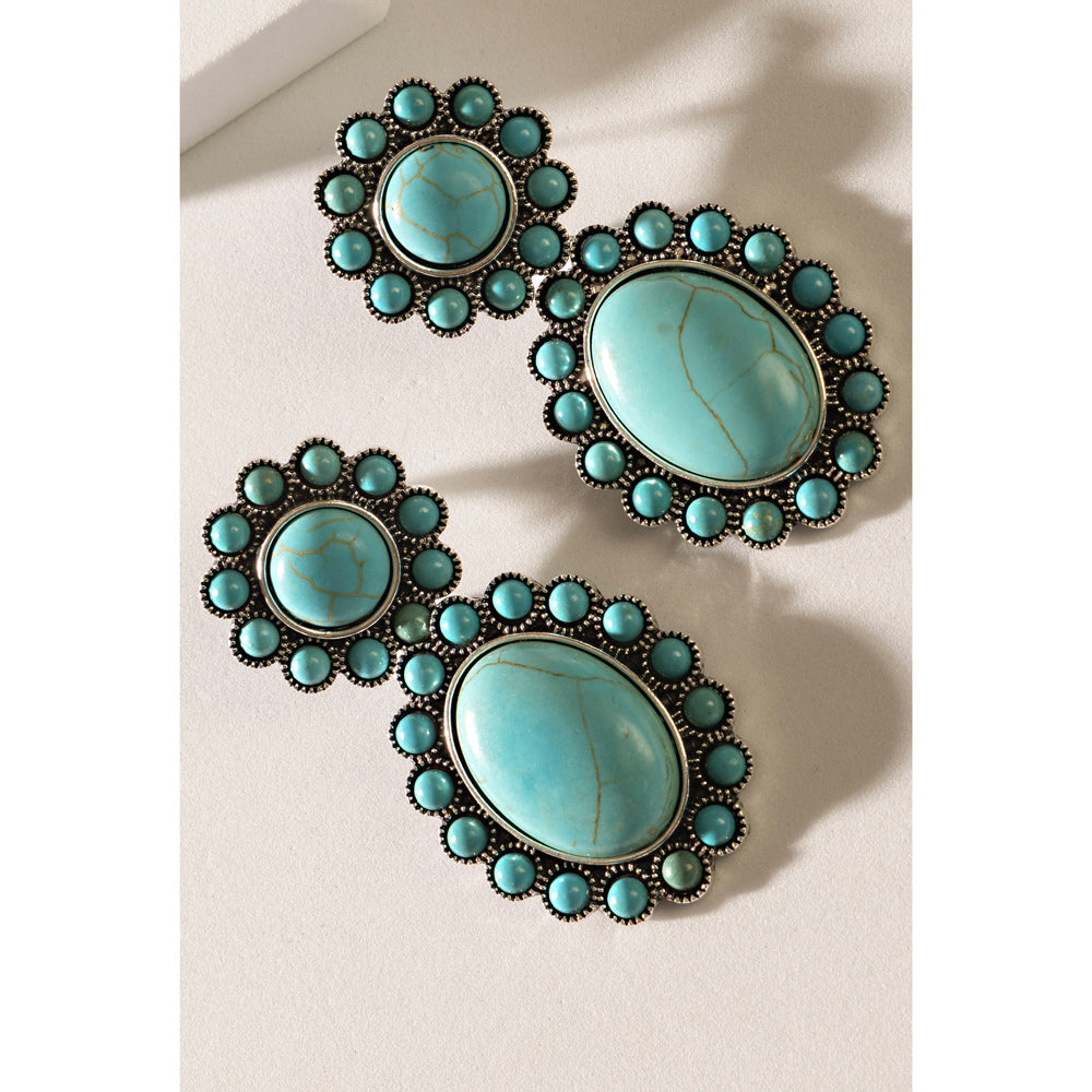 Windswept Mesa Earrings In Blue