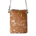 White And Brown Cross Body Bag
