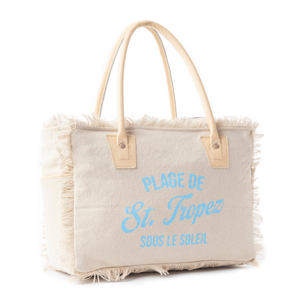Saint Tropez Tote Bag In Sand