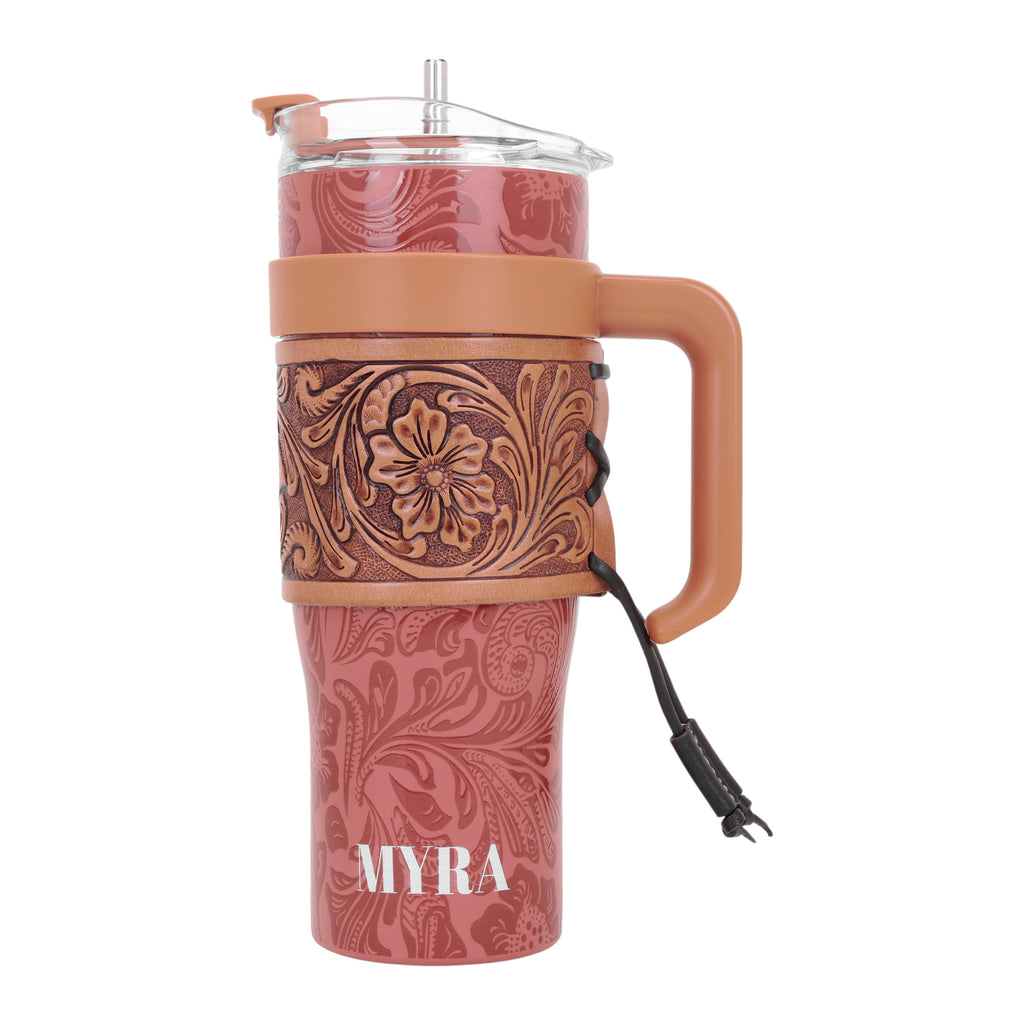 Wide Wyoming Tumbler In Brown