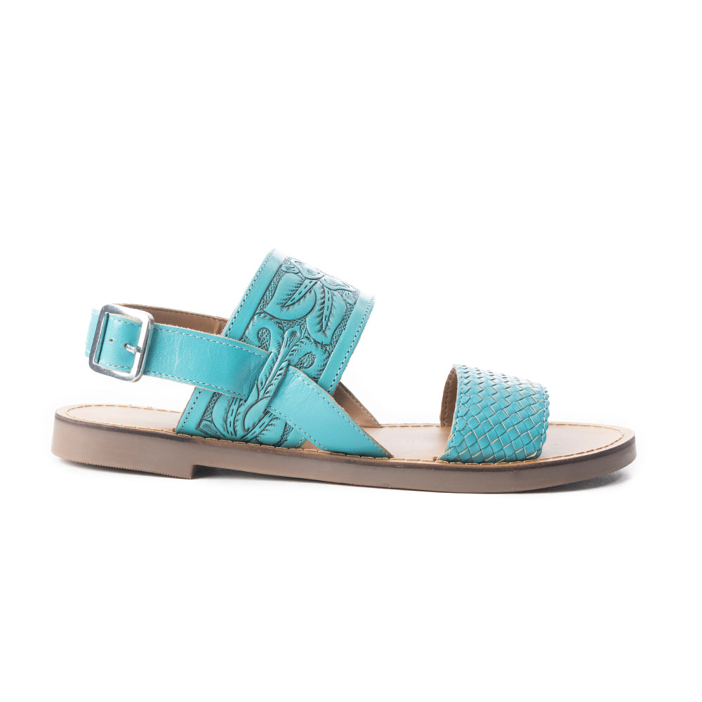Eagle Flight Sandals In Turquoise