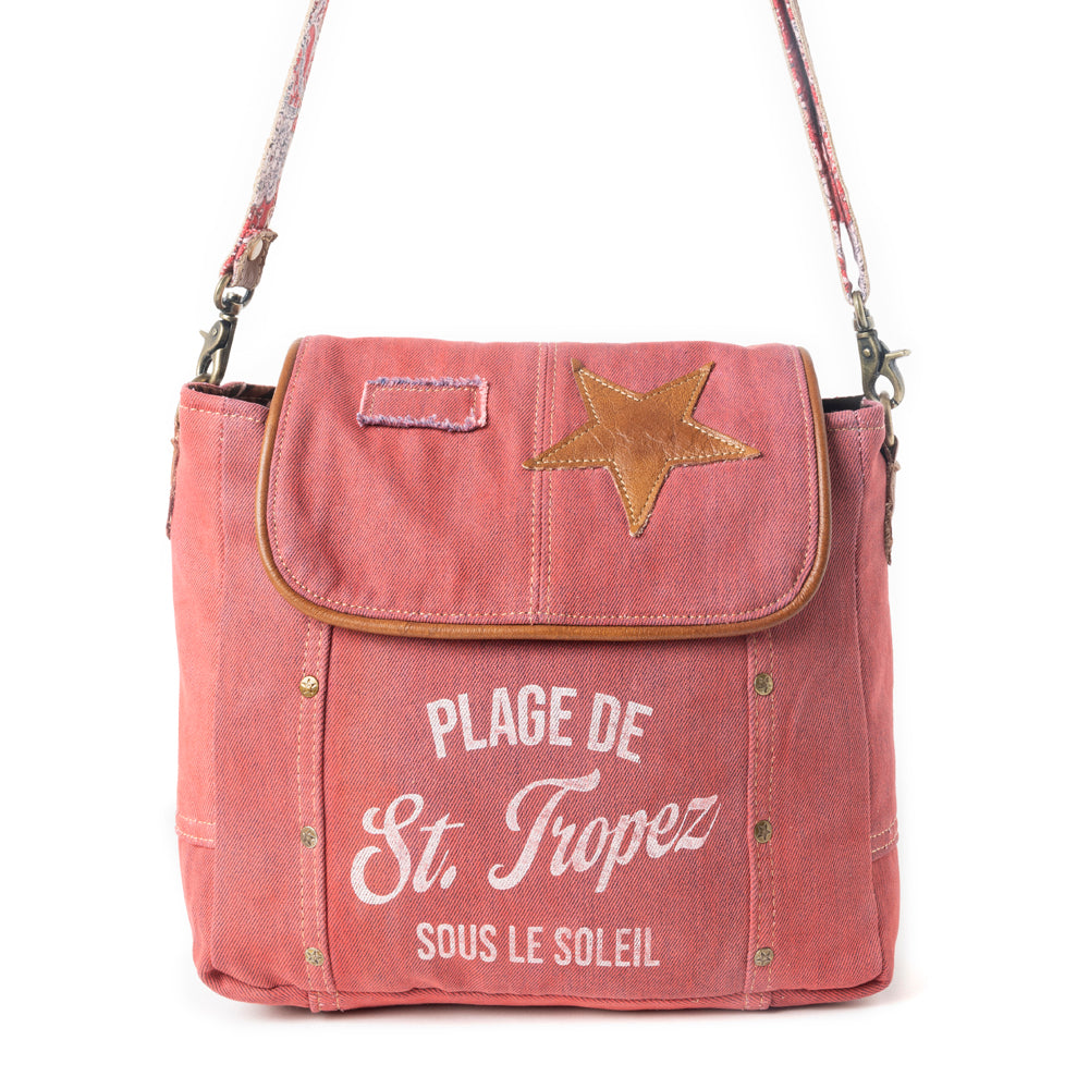 St. Tropez Explorer Shoulder Bag in Pink