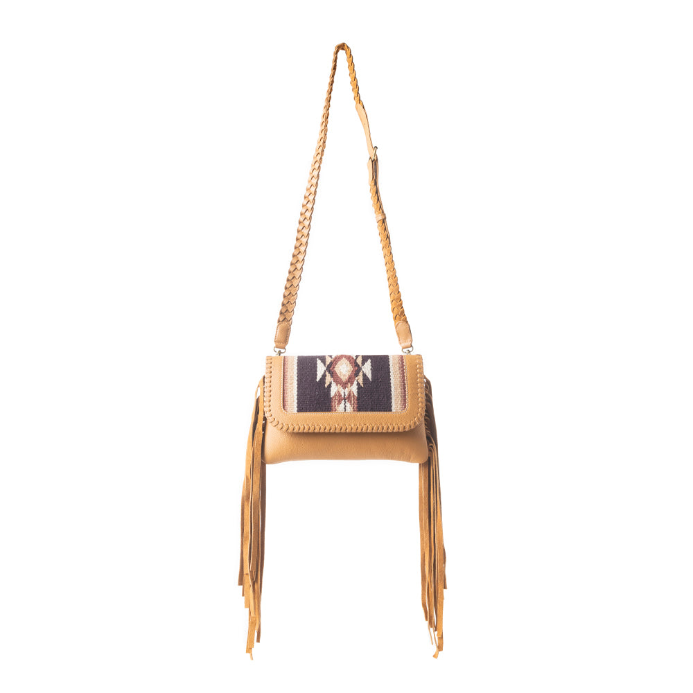 Desert Bonefire Crossbody Bag in Ochre Brown