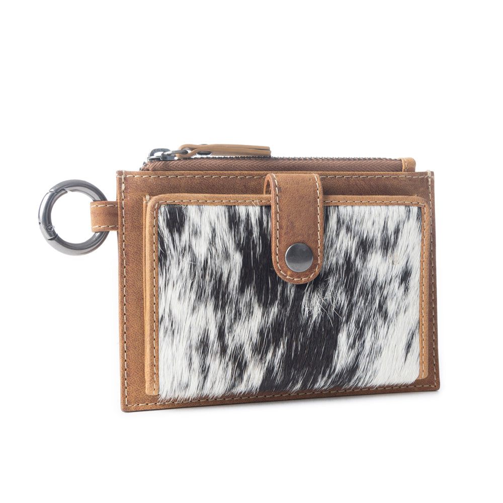 Wind Rider Credit Card Holder In Black & White