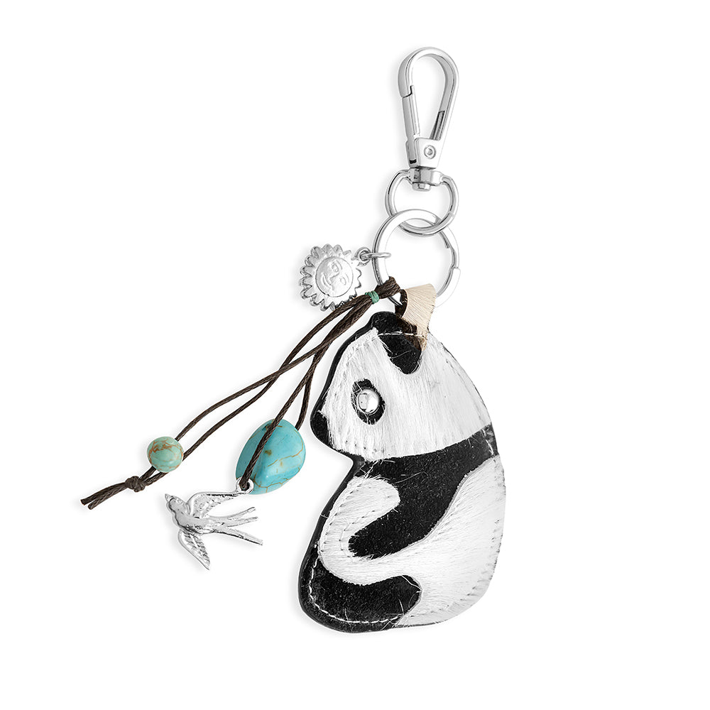 Pretty Panda Key Fob