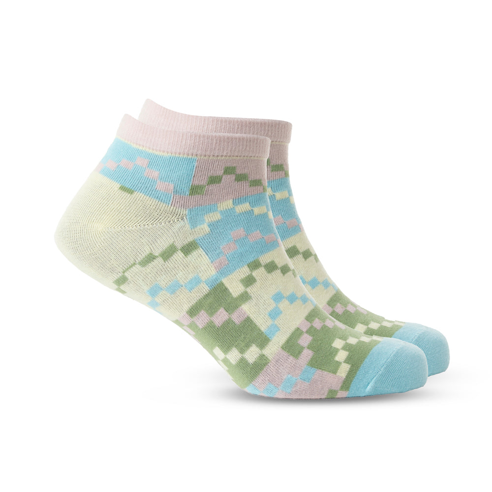 Buttercup Breeze Betty Ankle Socks In Multicolor
