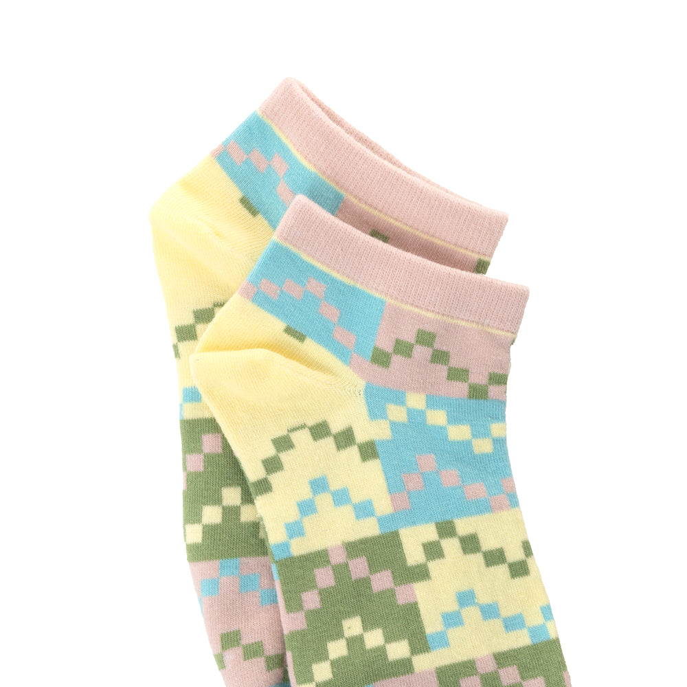 Buttercup Breeze Betty Ankle Socks In Multicolor