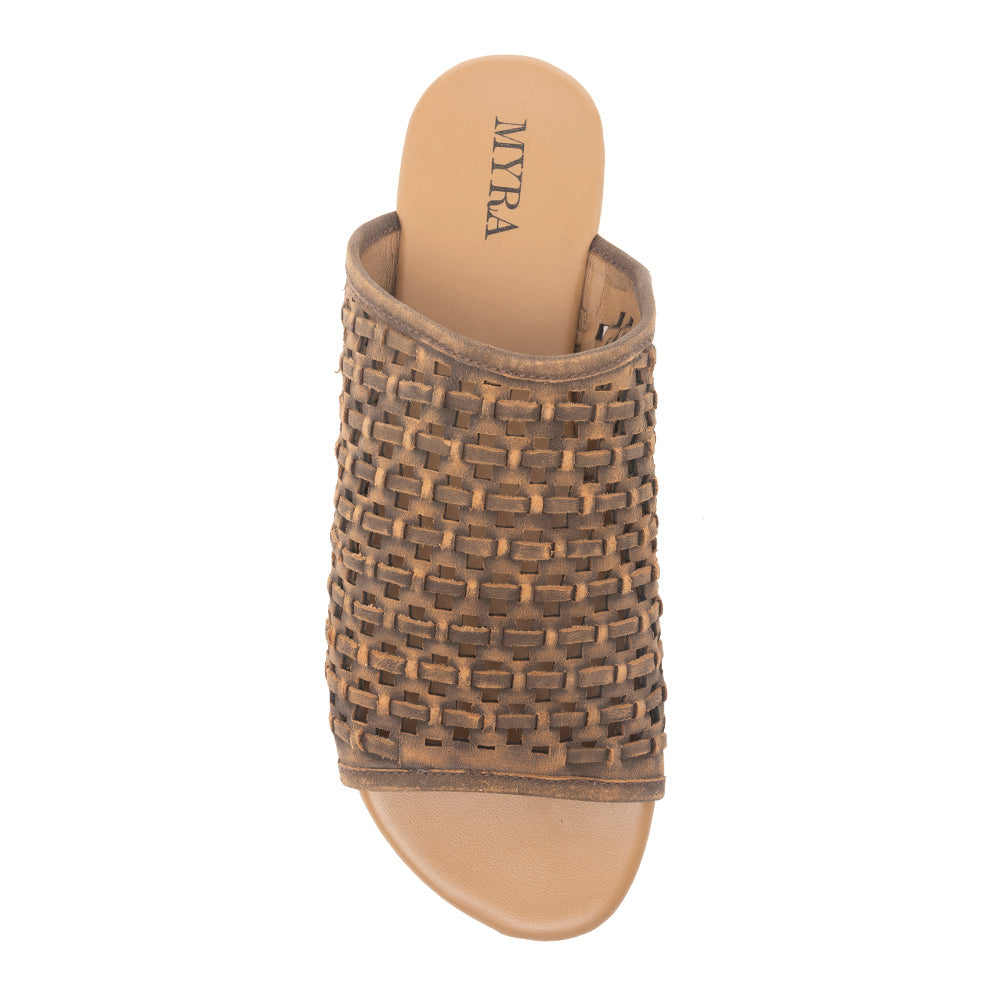 Dawnlace Desert Curve Sandals in Dusty Beige