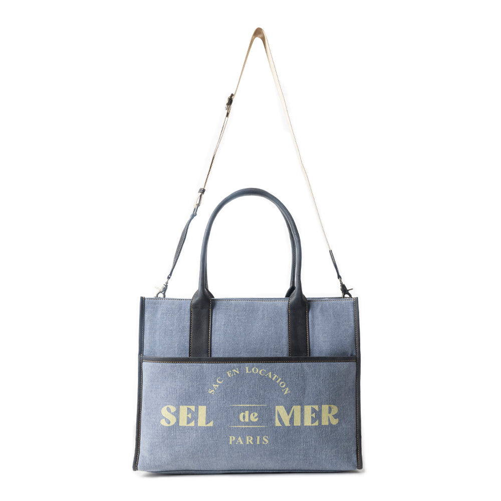 Sel de Mer Tote Bag in Blue
