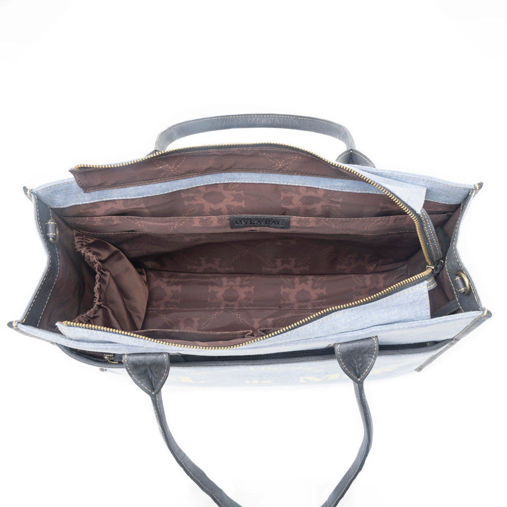 Sel de Mer Tote Bag in Blue