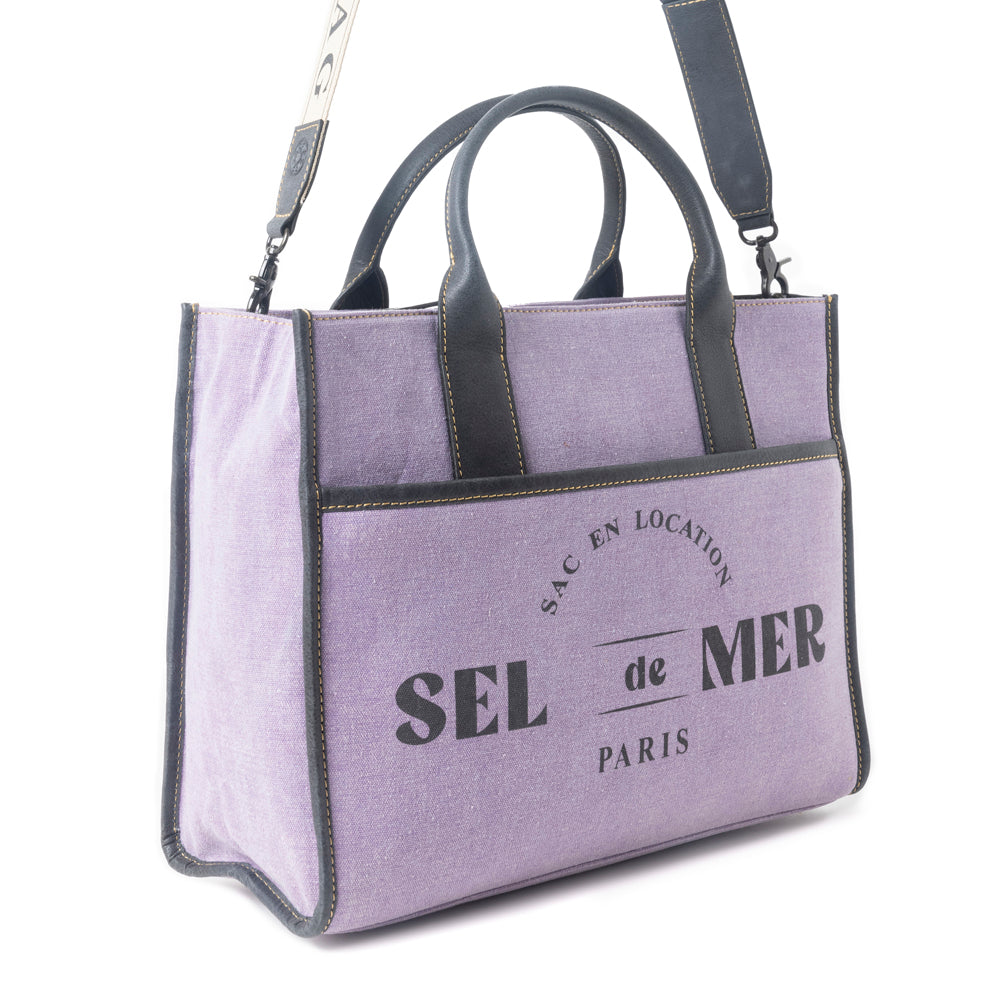 Sel de Mer Shoulder Bag in Purple