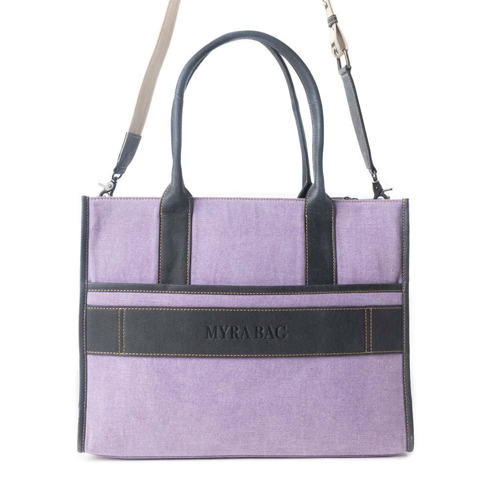 Sel de Mer Tote Bag in Purple