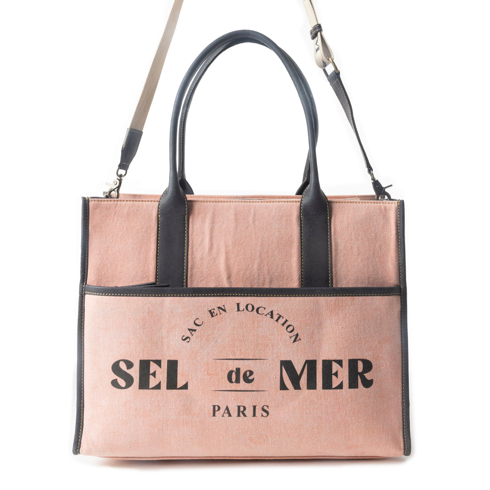 Sel de Mer Tote Bag in Pink
