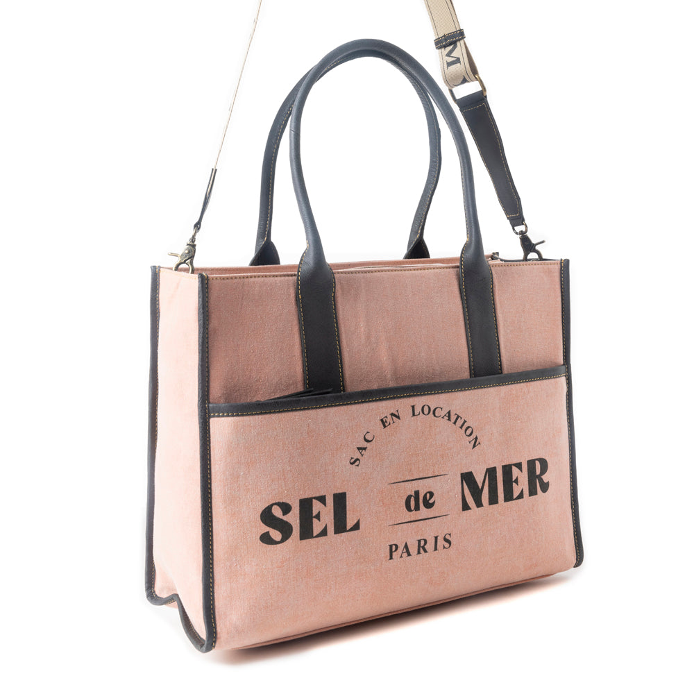 Sel de Mer Tote Bag in Pink