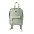 Pioneer Trek Canvas Backpack Bag in Light Green