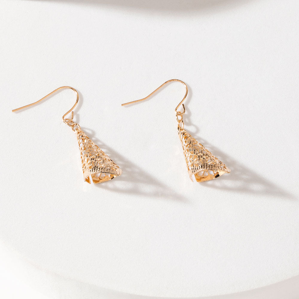 Elouise's Earrings in Desert Gold