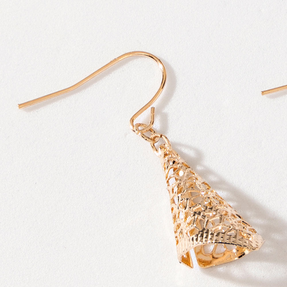 Elouise's Earrings in Desert Gold