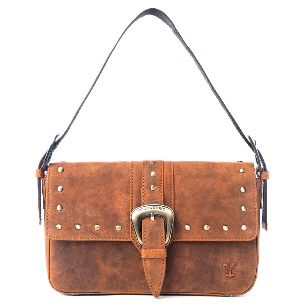 Yellowstone Amber Paradise Handbag with Rivets