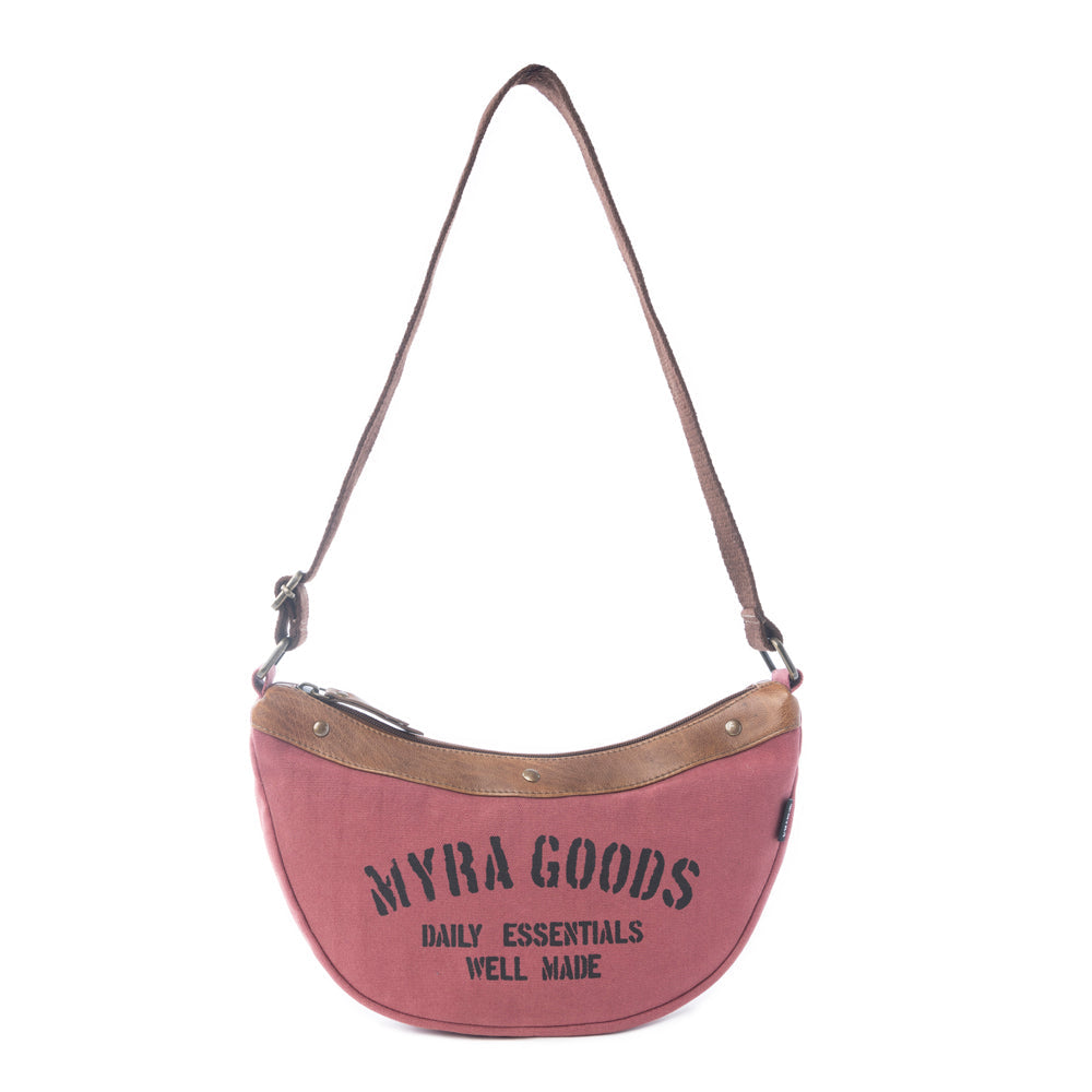 Myra Goods Mauve Ridge Crossbody Bag in Dusty Rose