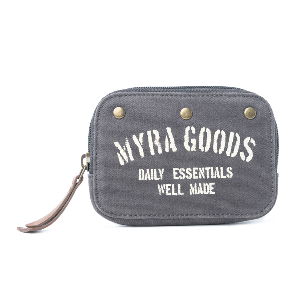 Myra Goods Raven Night Wallet in Smoky Ash