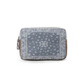 Myra Paisley Plains Pouch in Bandana Blue