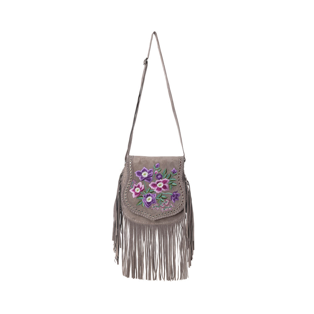 Myra Mojave Meadow Leather Bag in Wild Clay