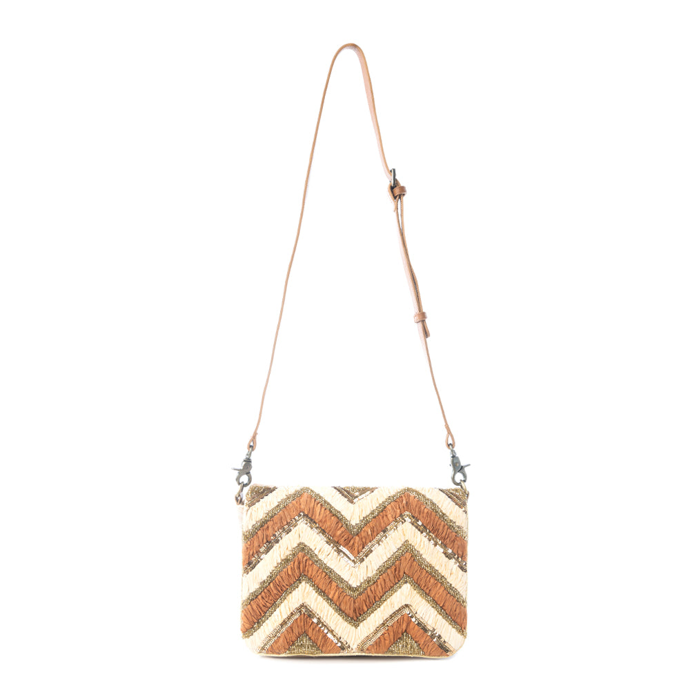 Myra Sahara Sol Crossbody Bag in Radiant Topaz