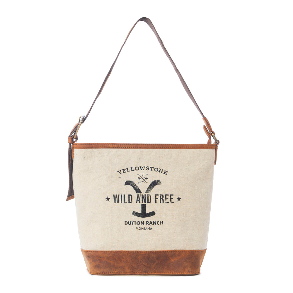 Yellowstone Ivory Dominion Shoulder Bag