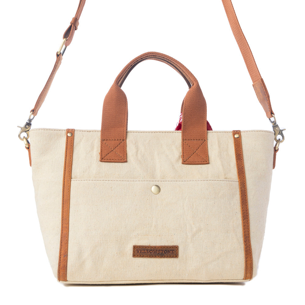 Yellowstone Echo Valley Ivory Crossbody Bag with Scarf