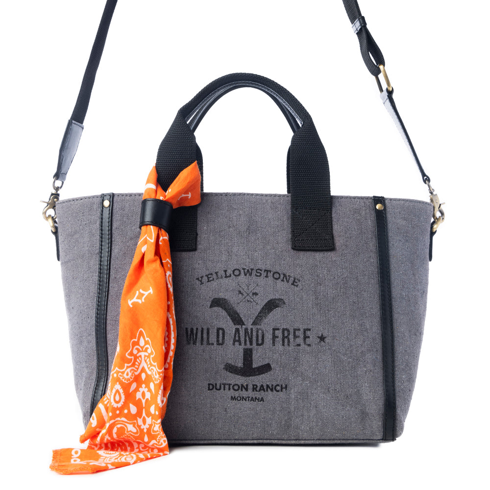 Yellowstone Echo Valley Ash Crossbody Bag with Scarf