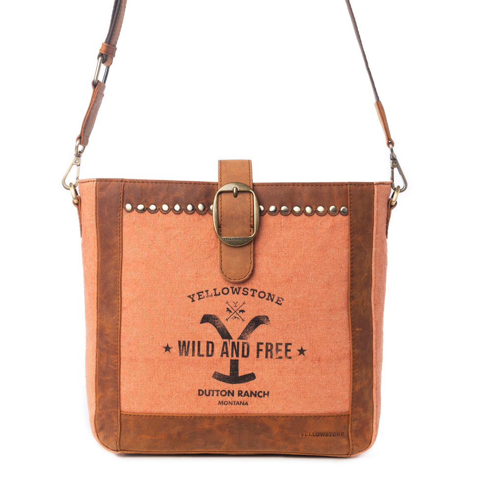 Yellowstone Lone Star Amber Satchel Bag