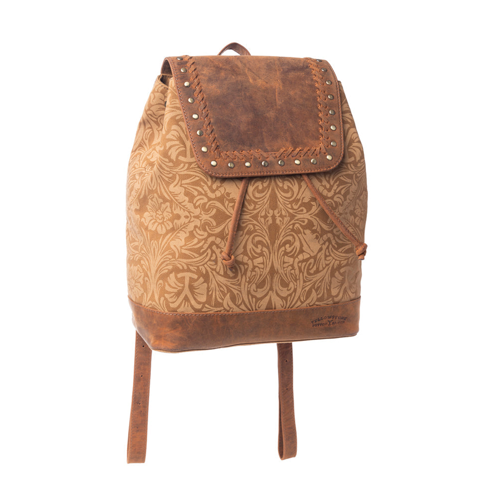 Yellowstone Amber Sienna Drawstring Backpack