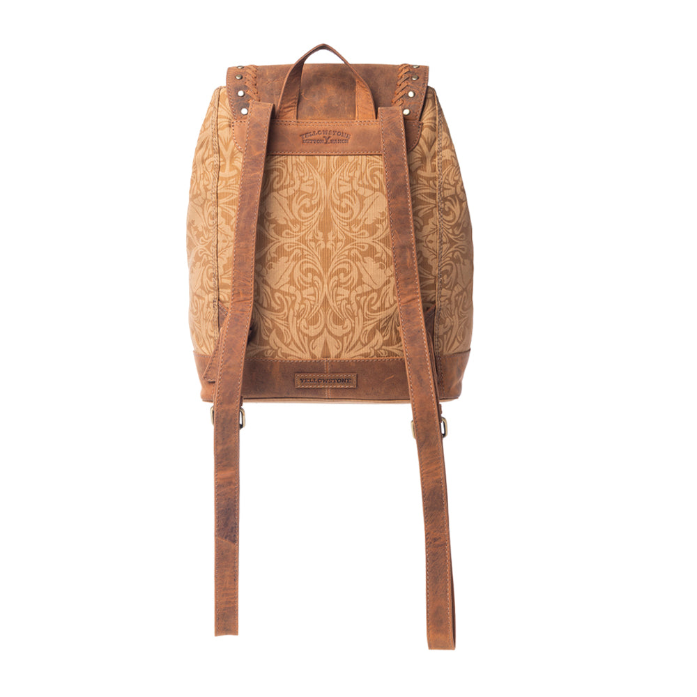Yellowstone Amber Sienna Drawstring Backpack
