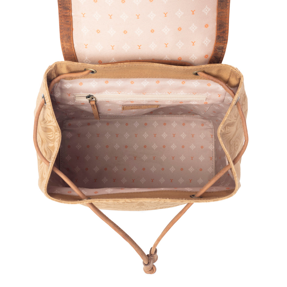 Yellowstone Amber Sienna Drawstring Backpack
