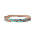 Myra Blue Mesa Western Leather Hat Belt