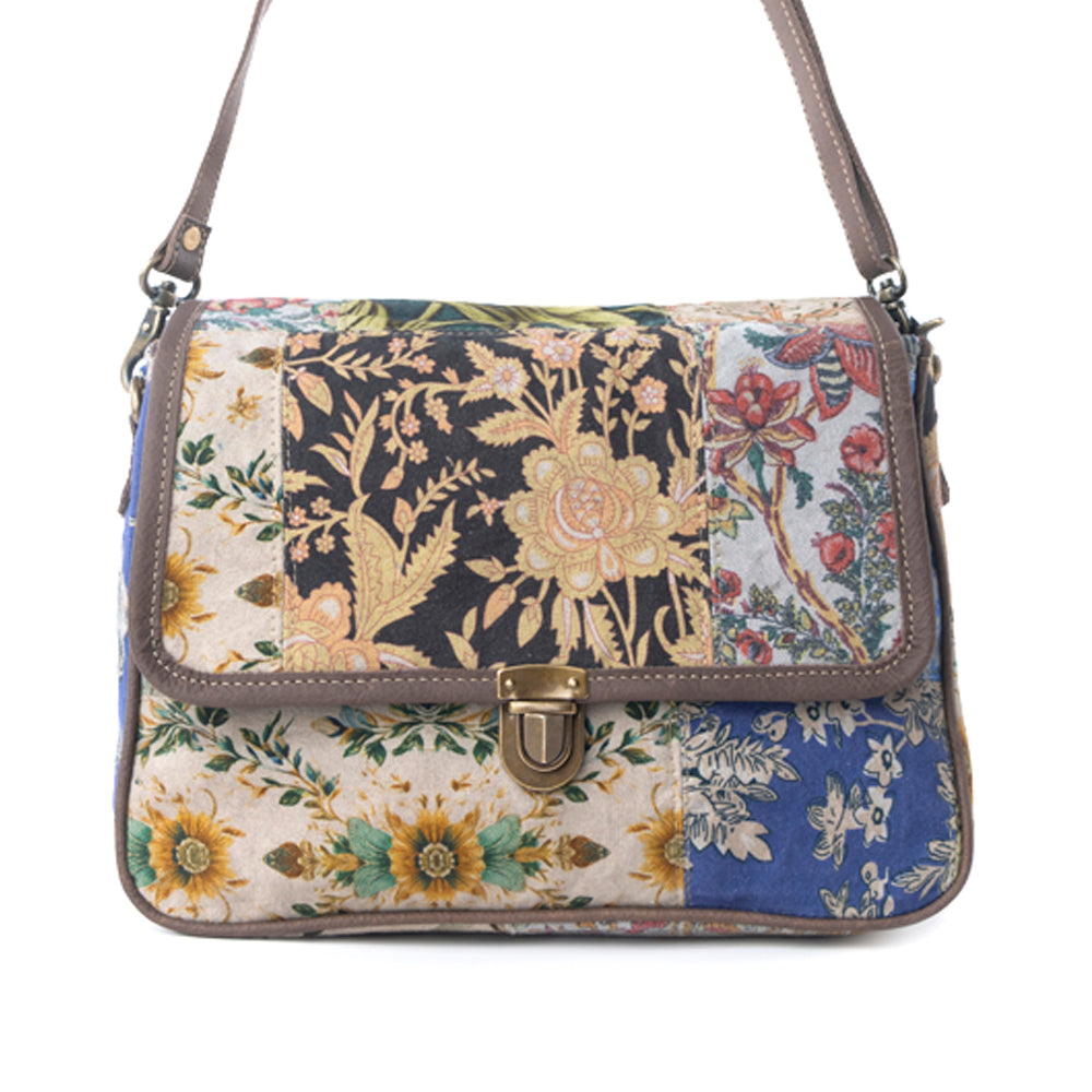 Myra Wildflower Trace Messenger Bag in Sunrise Patch