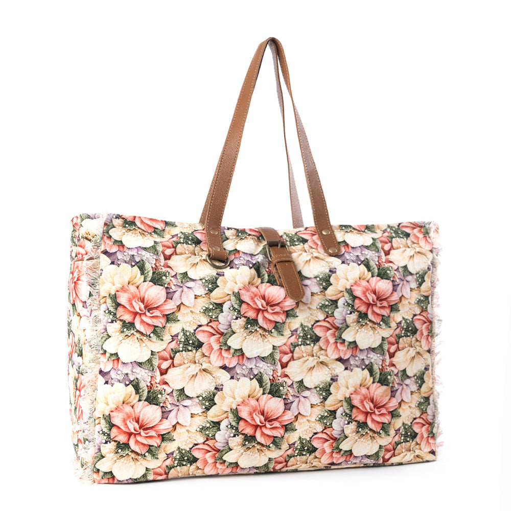 Myra Meadow Crest Weekender Bag in Floral Multi