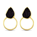 Night Magic Hoop Earrings