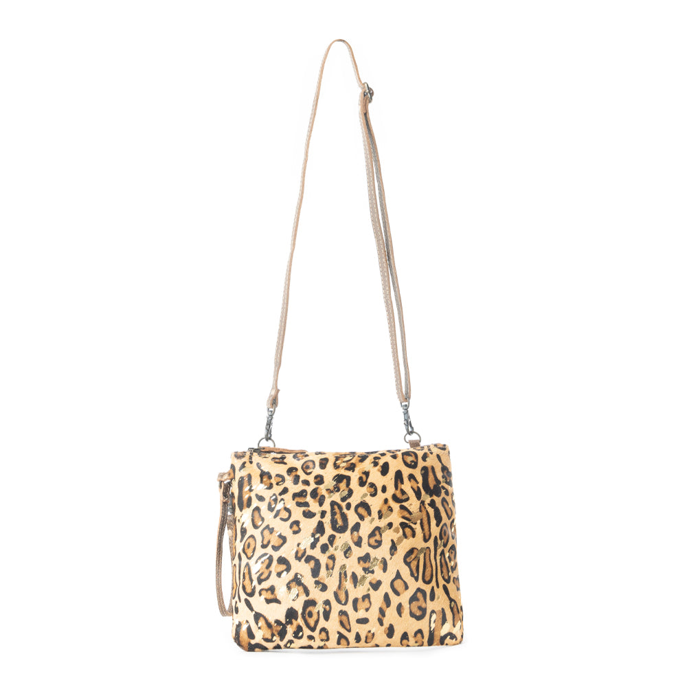 Freckled Leather & Hairon Bag