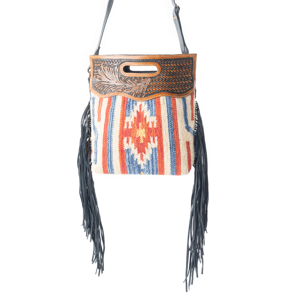 IMPACTFUL HAND TOOLED BAG