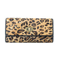 Ornate Leopard Print Wallet